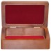Walnut Case for Professional size Double 9 Dominoes